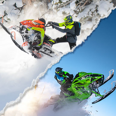 Snowmobiles at Rally Motorsports